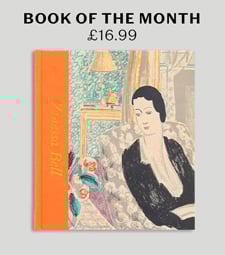 Hardbook cover of the book of the month.